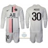 Maglia da Calcio a Maniche Lunghe Paris Saint Germain Lionel Messi 30 Trasferta 2021-22 per Bambino